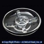 Dollhouse Glass Lazy Susan / Divided Plate