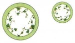 8 pc Dollhouse Matching Place Settings.