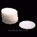 12 Dollhouse Dinner Plates