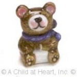 Disc $2 Off - Dollhouse Ceramic Bear Cookie Jar