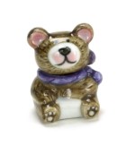 Disc $2 Off - Dollhouse Ceramic Bear Cookie Jar