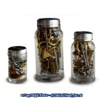 (*) Dollhouse Jars of Nuts &amp; Bolts