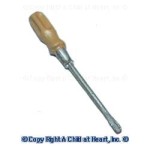 (*) Dollhouse Large Flathead Screwdriver