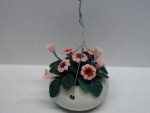 &amp;sect; Sale $1 Off - Dollhouse Pink Hanging Flower