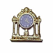 Sale - Dollhouse Cupid Mantel Clock - Product Image