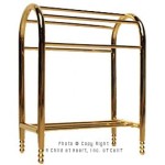 (*) Dollhouse Brass Quilt / Towel Rack