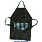 Dollhouse Miniatures Man's Long Apron- Choice of Color -