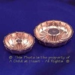 &amp;sect; Sale .60&amp;cent; Off - 2 Dollhouse Copper Bundt Pans