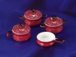 Disc $1 Off - Red Dollhouse Enamelware Cookware