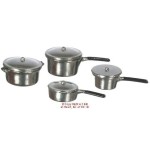 Dollhouse 4 pc Cookware Set w/Lids
