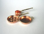 Sale $1 Off - 4 pc Copper Pots Set