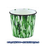 Decorated Kitchen Trash Bucket- Choice of Color -