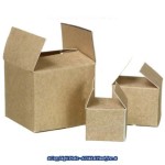 (*) Dollhouse Brown Packing Cartons
