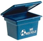 Sale $2 Off - Small Recycling Bin in Blue