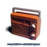Dollhouse Retro Portable Radio