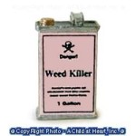 Dollhouse Weed or Bug Killer Can- Choice of Style -
