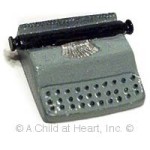 &amp;sect; Sale - Dollhouse Portable Typewriter