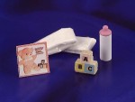 (&amp;sect;) Sale $1 off - 5 Pc Dollhouse Nursery Set