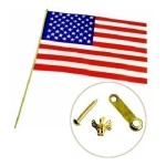 (&amp;sect;) Disc .60&amp;cent; Off - Dollhouse American Flag (Kit)