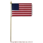(*) Dollhouse American Flag Pole (Kit)