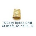 Sale - Dollhouse Miniature Thimble (Sewing)