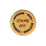 Sale $1 Off - 3 Dollhouse Sewing Tins