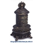 Reduced - Dollhouse Parlor Stove - Large