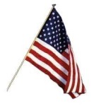 (*) Dollhouse American Flag