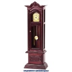 (*) Dollhouse Working Grandfather Clock