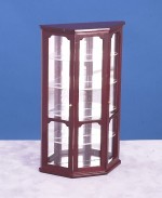 Dollhouse Mahogany Curio Cabinet