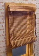 Dollhouse Working Bamboo Shade- Choice of Style -