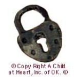 (&amp;sect;) Sale .40&amp;cent; Off - Dollhouse Padlock