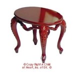 Fancy Victorian "Oval" End Table