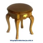 Dollhouse Queen Anne End Table