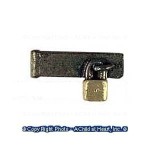 (&amp;sect;) Sale .60&amp;cent; Off - Dollhouse Padlock with Hasp