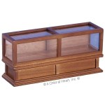 (*) Dollhouse Large Store Display Case- Choice of Finish -