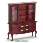 Dollhouse Queen Anne Hutch- Choice of Finish - 