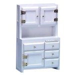 Dollhouse Kitchen Hutch- Choice of Finish -