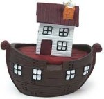 Dollhouse Noah's Ark Set