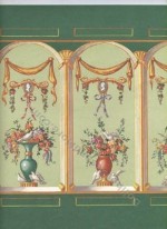 (&amp;sect;) Sale .70&amp;cent; Off - Dollhouse French Bouquet Mural- Choice of Color -