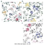 (&amp;sect;) Disc $3 Off - 3 Shts Floral Paper