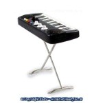 SALE $2 Off - Dollhouse Keyboard on Stand