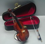 Dollhouse Cello w/Bow with Case