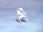 Dollhouse Wood Patio Chair - White