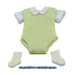 Dollhouse Baby Outfit with Socks