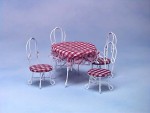 Dollhouse 5 pc Ice Cream Parlor Set