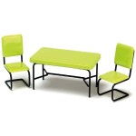 Dollhouse 1940's Styled Dining - Green