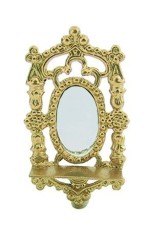 Dollhouse Mirror with shelf