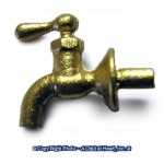 (*) Dollhouse Faucets with Handle- Choice of Finish -