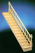 (*) Dollhouse Straight Staircase